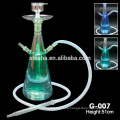 wholesale glass hookah shisha with LED